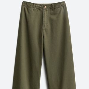 Blu Pepper Spencer Cropped Wide Leg Pant